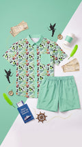 Never Grow Up Men’s Athletic Shirt & Shorts Set