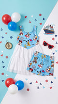 Sail Into Magic Women’s Twirl Dress with Shorts