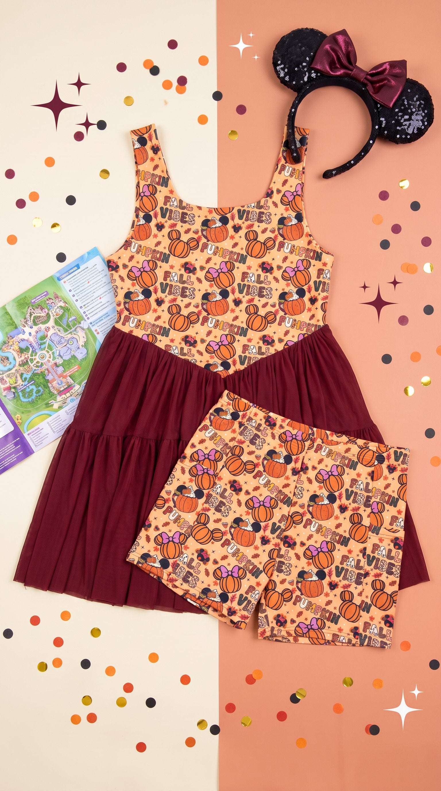 Fall Vibes Women's Twirl Dress