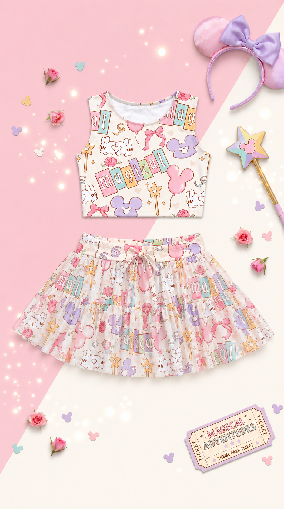 Magical Moments Women’s Athletic Skirt Set
