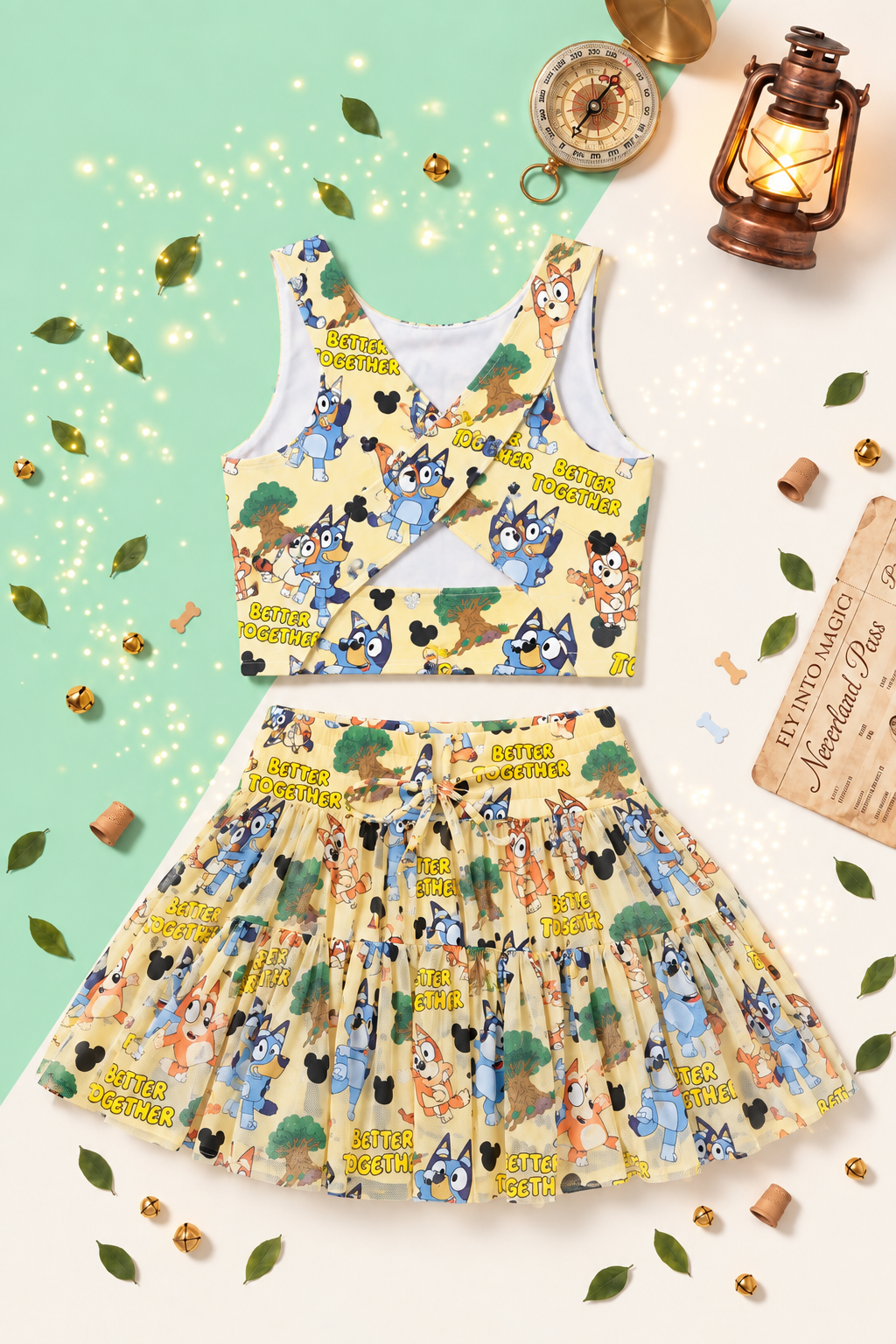 Better Together Girls’ Athletic Skirt Set