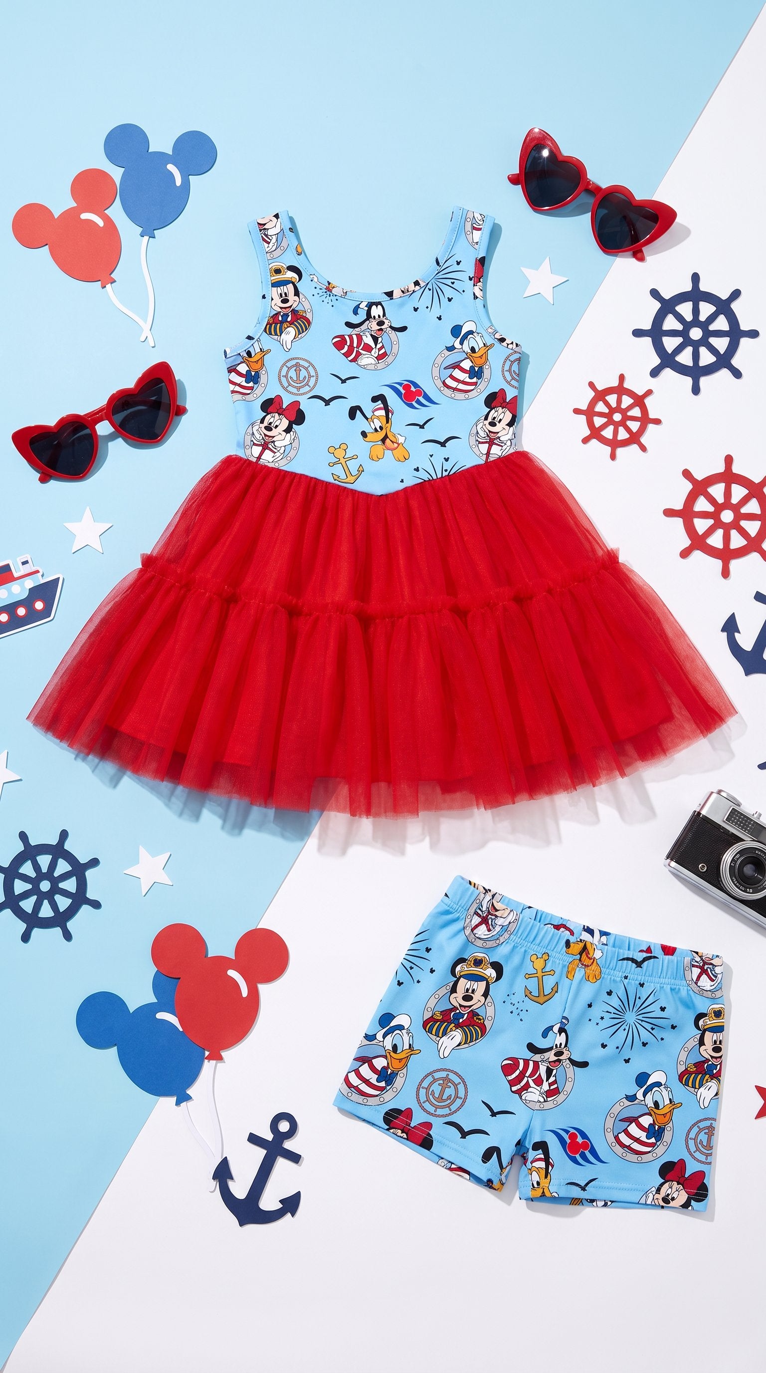 Sail Into Magic Women’s Twirl Dress with Shorts