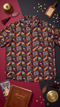 Boys’ Tower of Terror Button-Up Shirt
