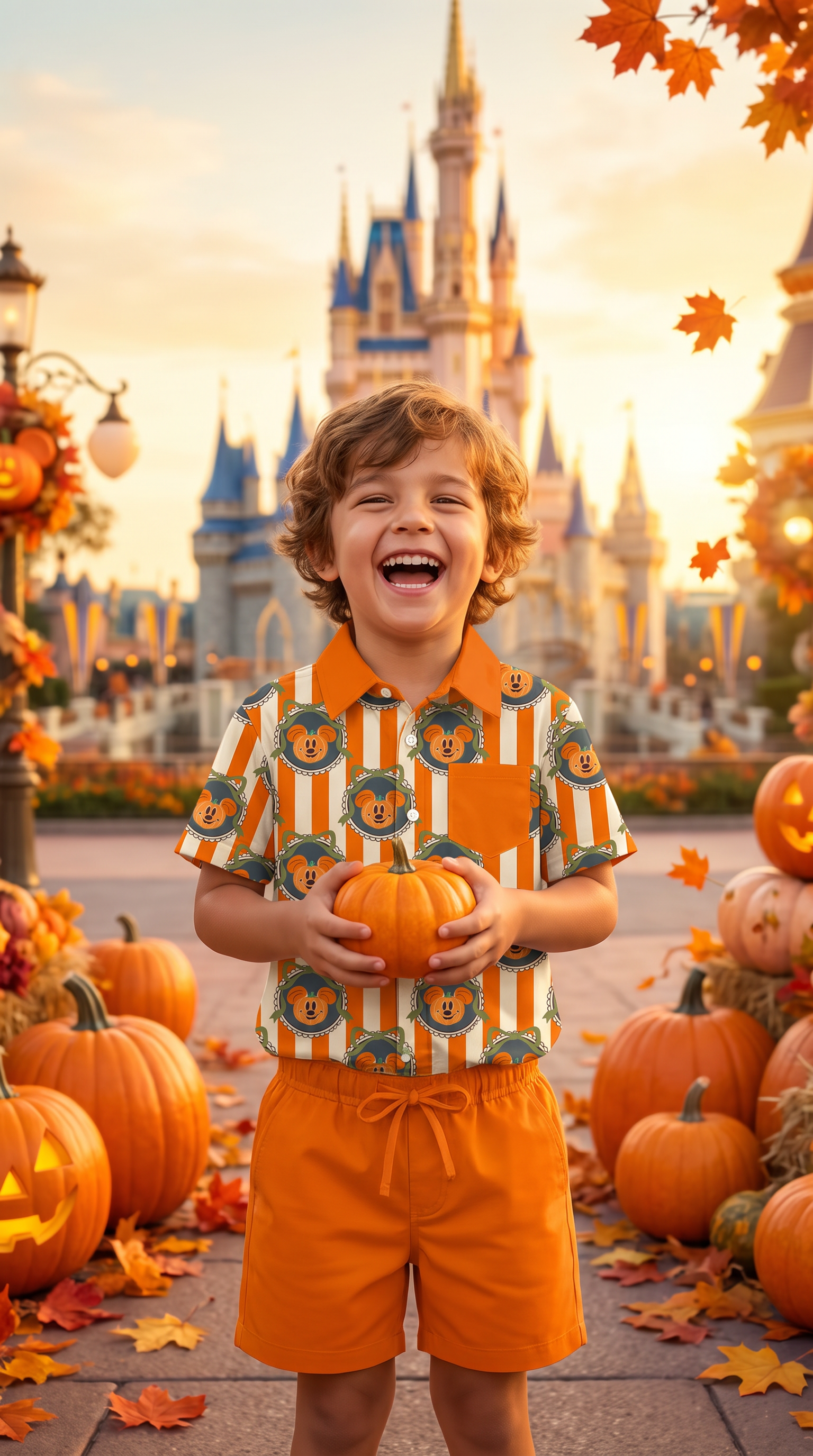 Pumpkin Patch Boys Resort Set
