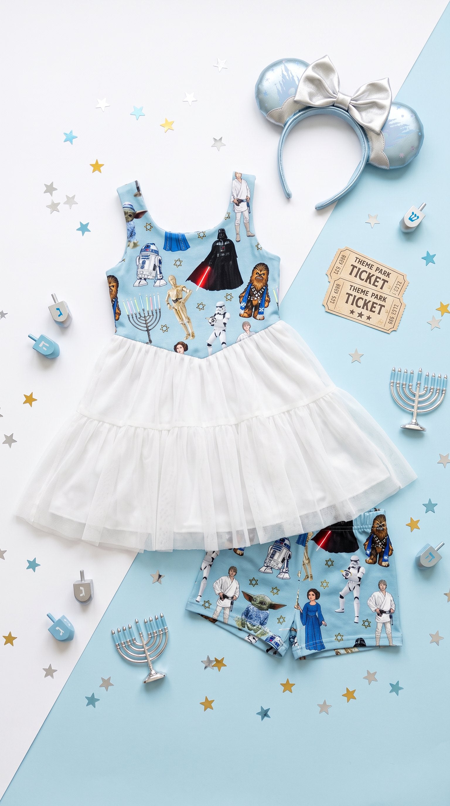 Women's Galaxy Festival of Lights Twirl Dress