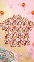 Boys’ Fall Princess Button-Up Shirt