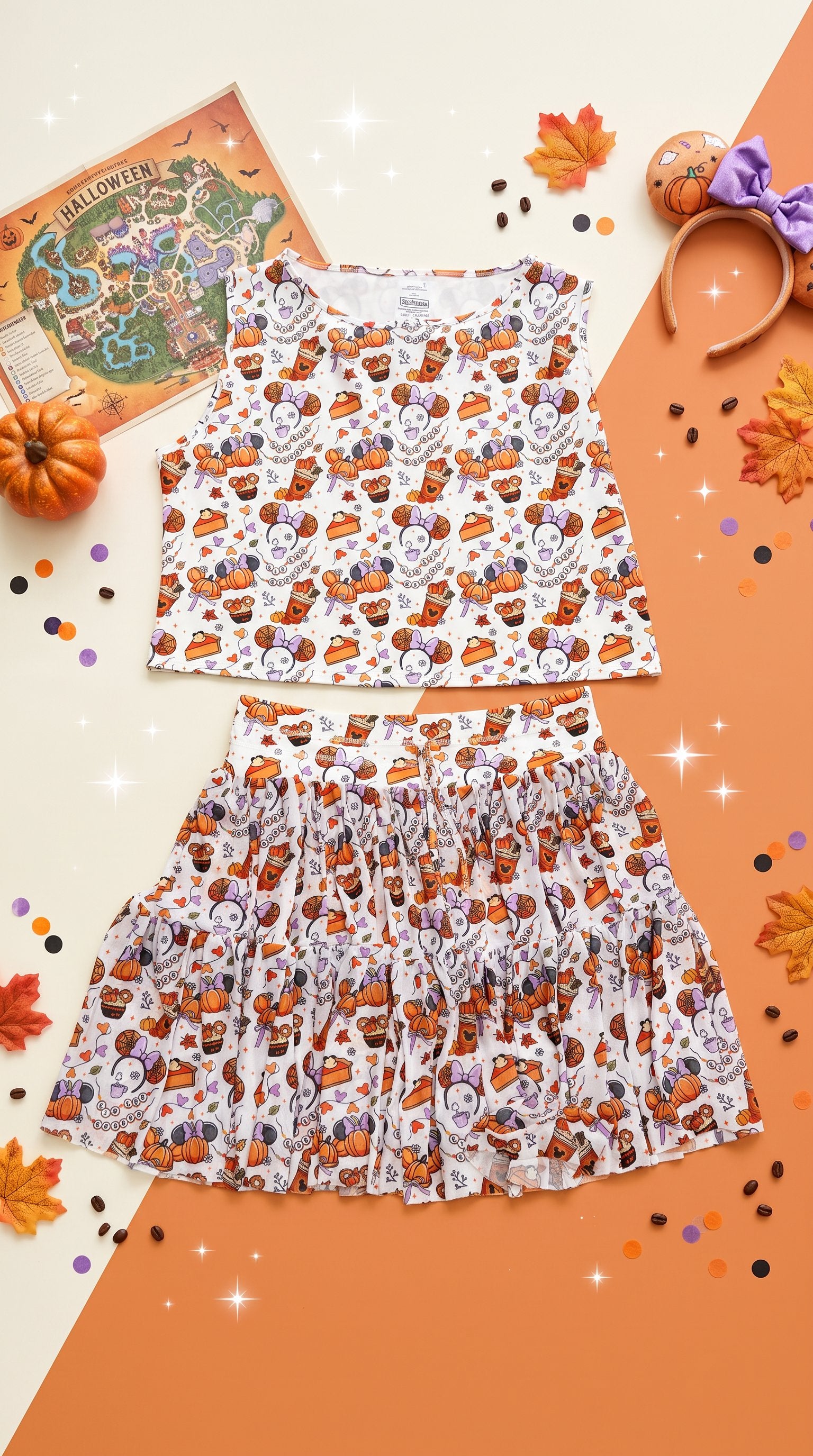 Women’s Tis The Season Two-Piece Skirt Set