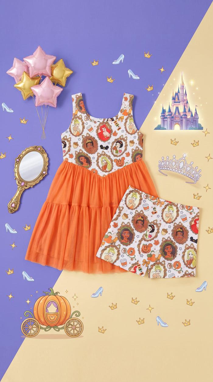Girls’ Fall Princess Twirl Dress