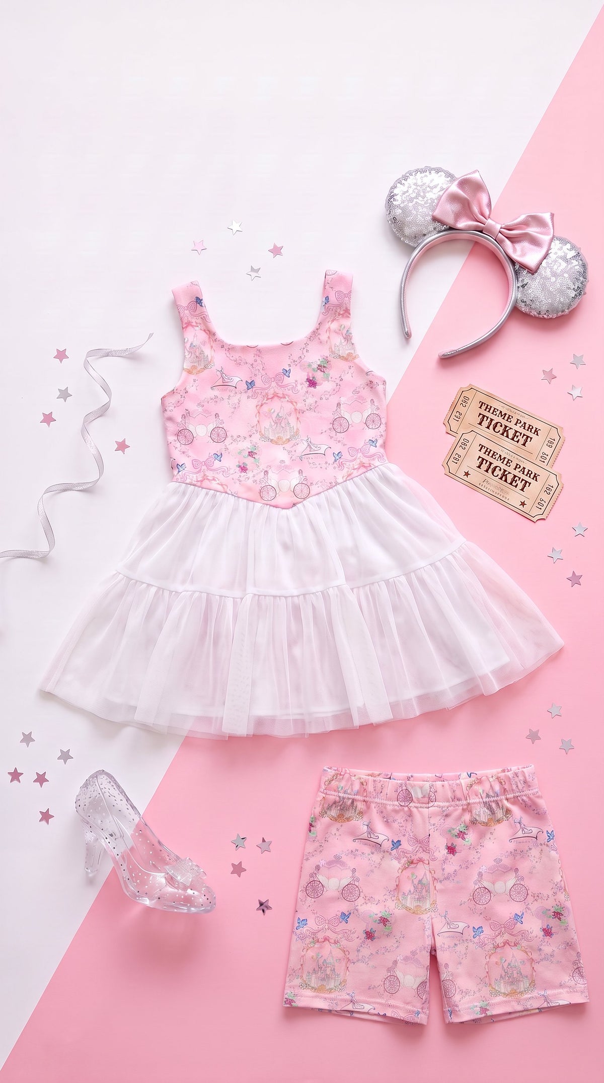 🏰💕 Women’s Enchanted Princess Tulle Twirl Dress ✨👑 *READY TO SHIP*