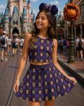 Enchanted Queen 2-Piece Girls' Skirt Set