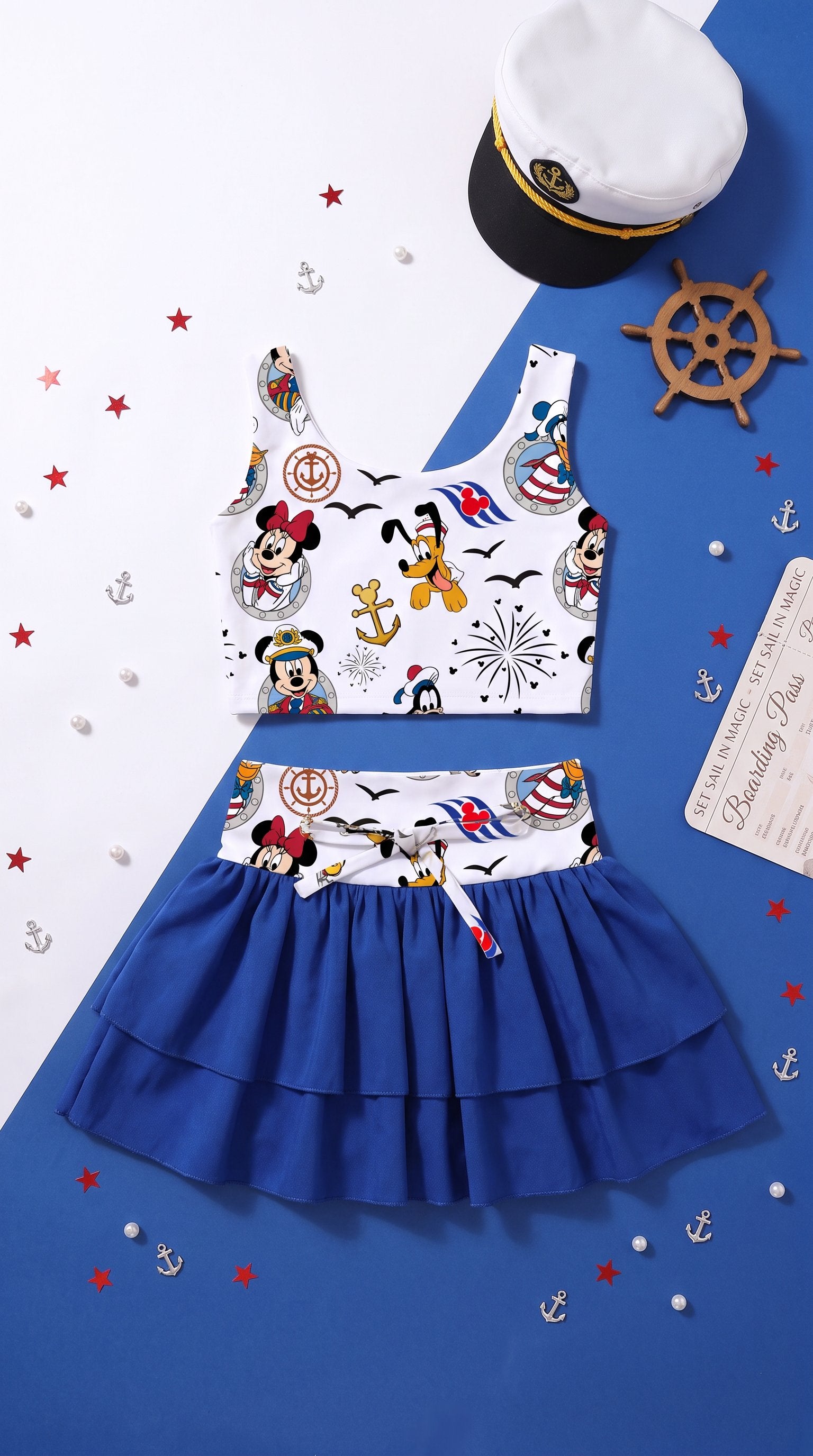 Magic on the High Seas Women’s Athletic Skirt Set