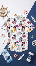 Sail Into Magic Men’s Athletic Button-Up Shirt
