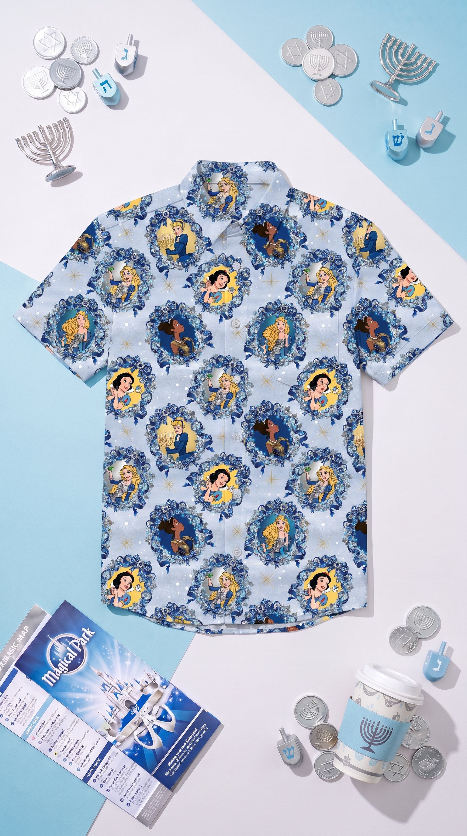 Boy's Enchanted Festival of Lights Princess Athletic Polo