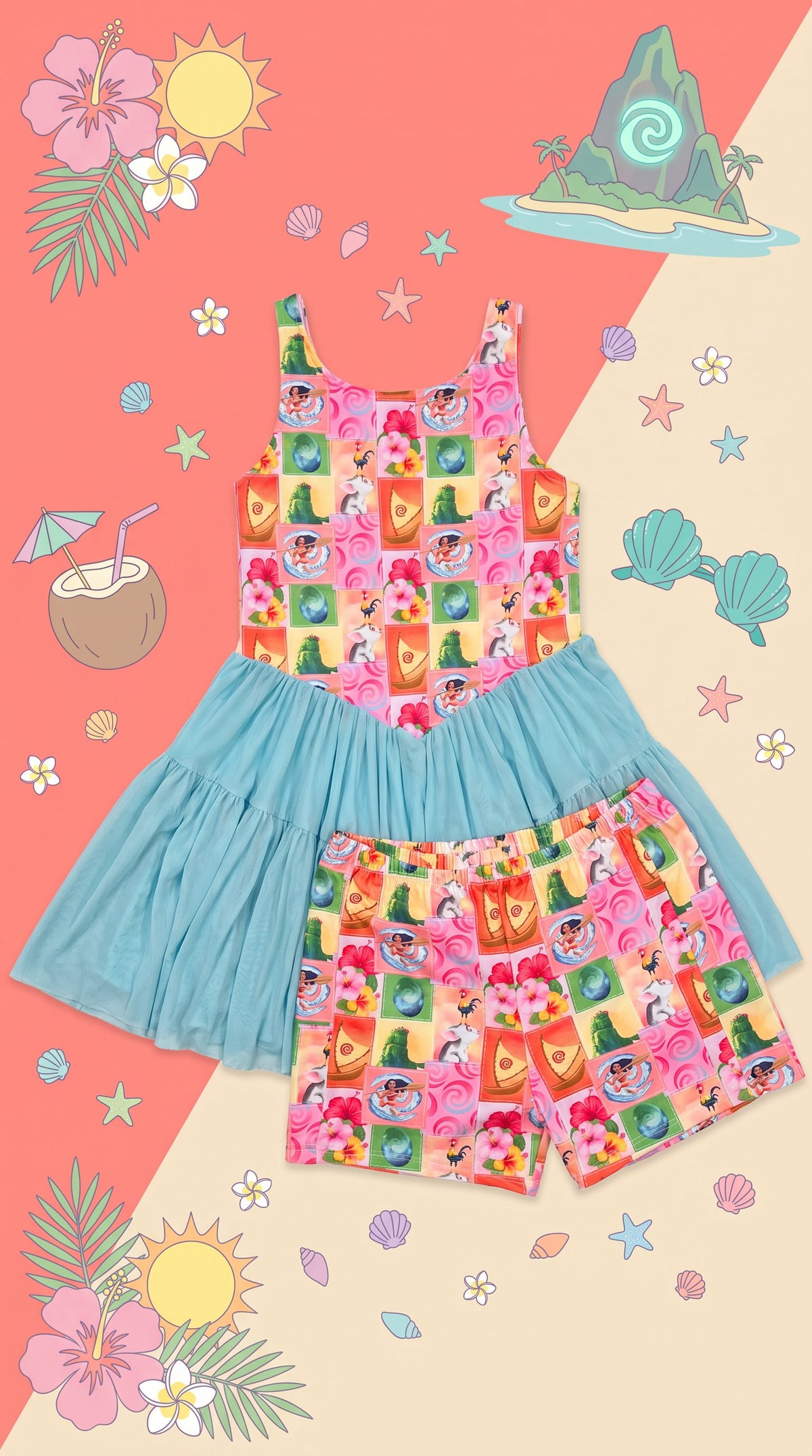 Women’s Island Adventure Twirl Dress