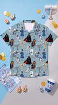 Boy's Galaxy Festival of Lights Athletic Polo