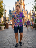 Haunted Mansion Men's Button-Up Shirt